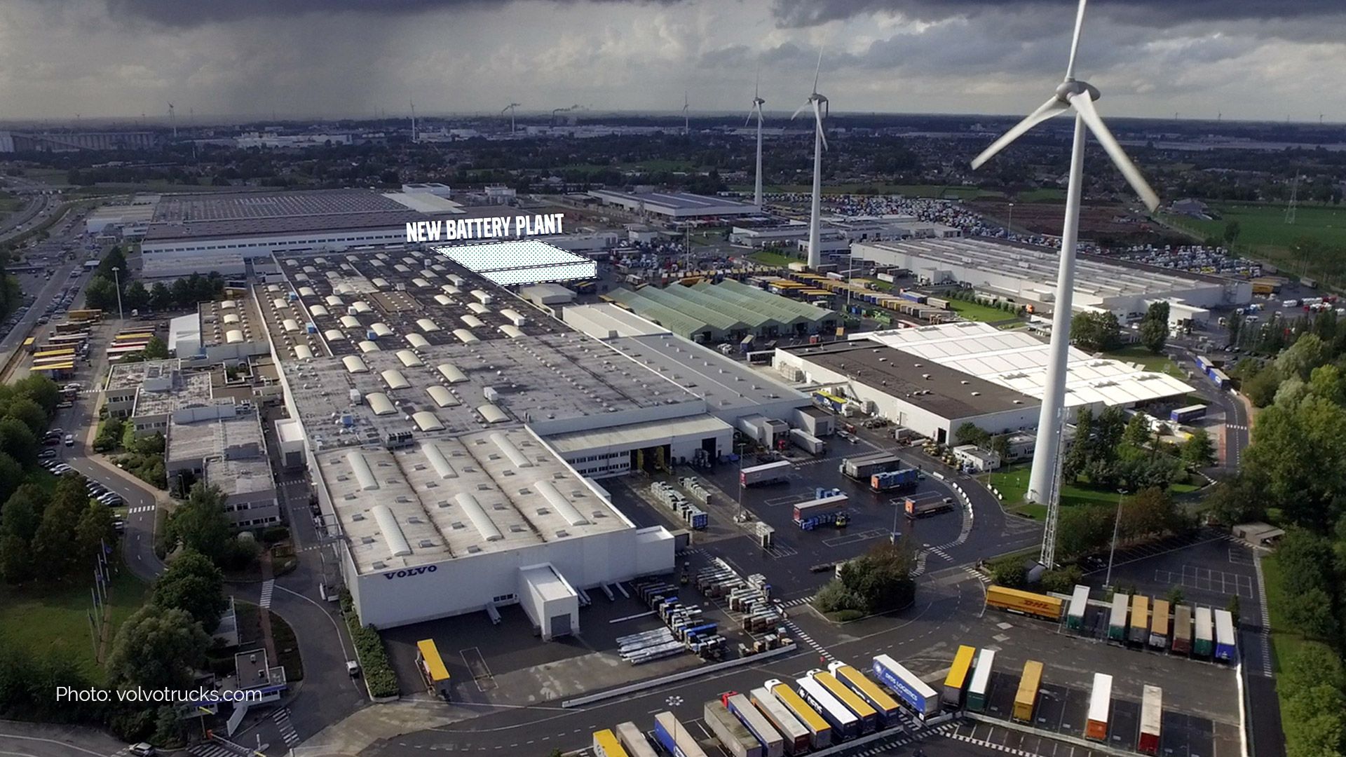 Volvo Trucks To Open Its First Battery Plant In Belgium