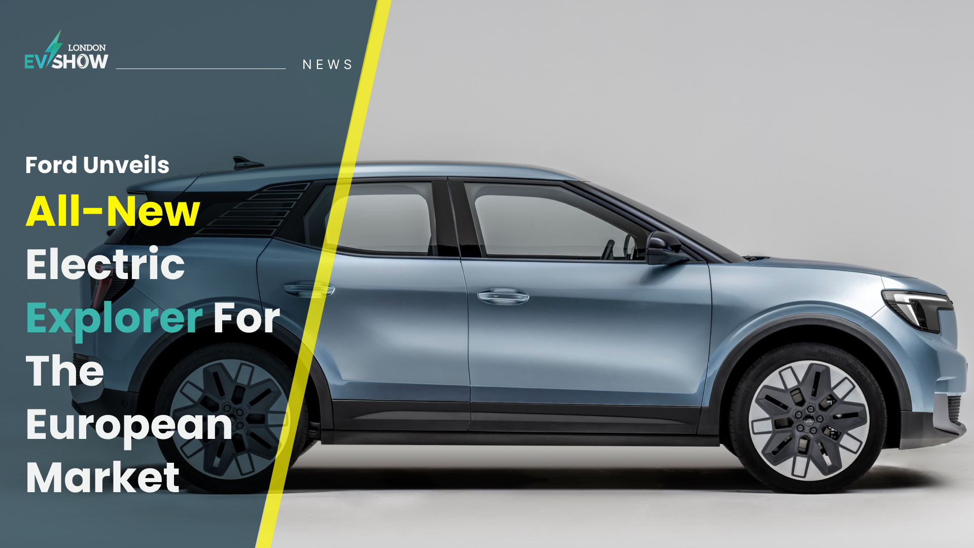 Ford Unveils AllNew Electric Explorer For The European Market