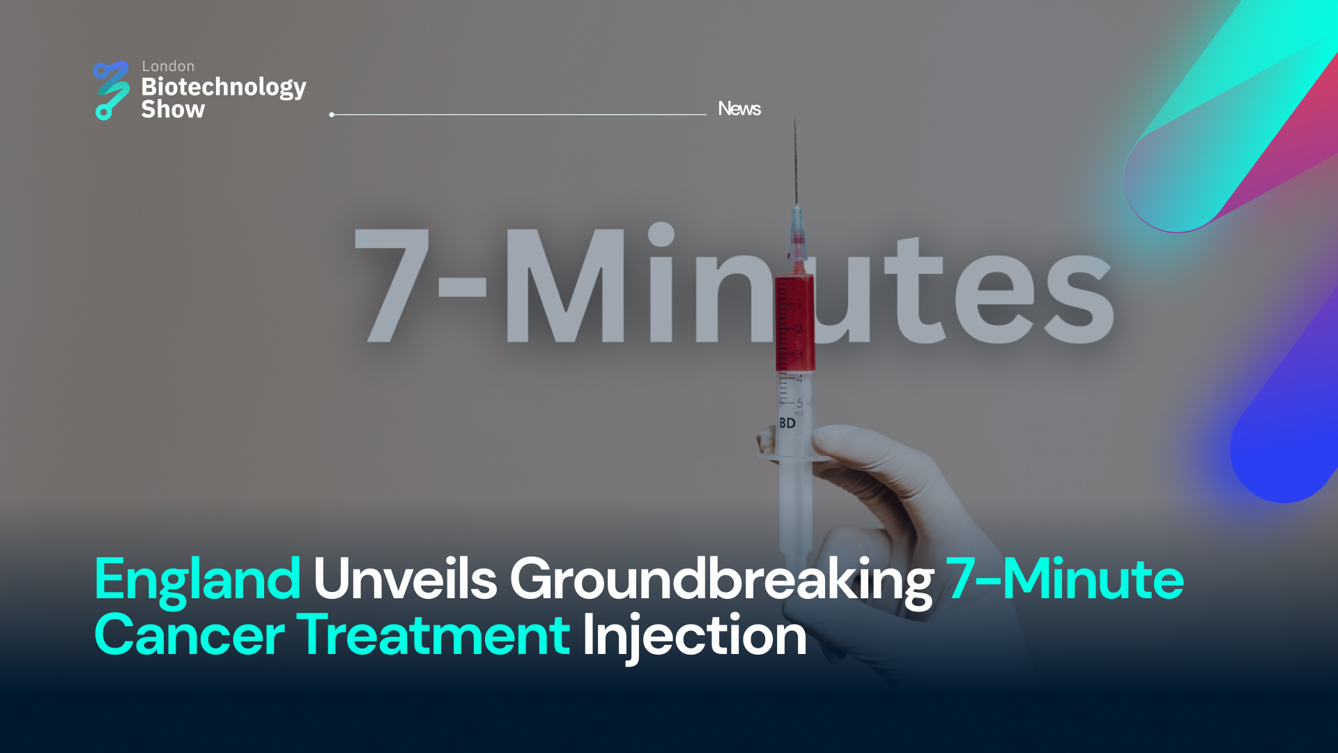 England Unveils Groundbreaking 7-Minute Cancer Treatment Injection