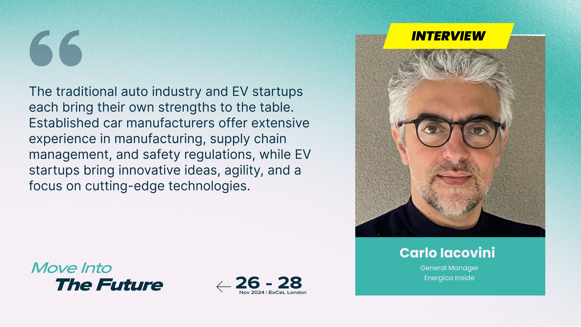 Insightful Q&A Session With Carlo Iacovini, General Manager of Energica Inside.