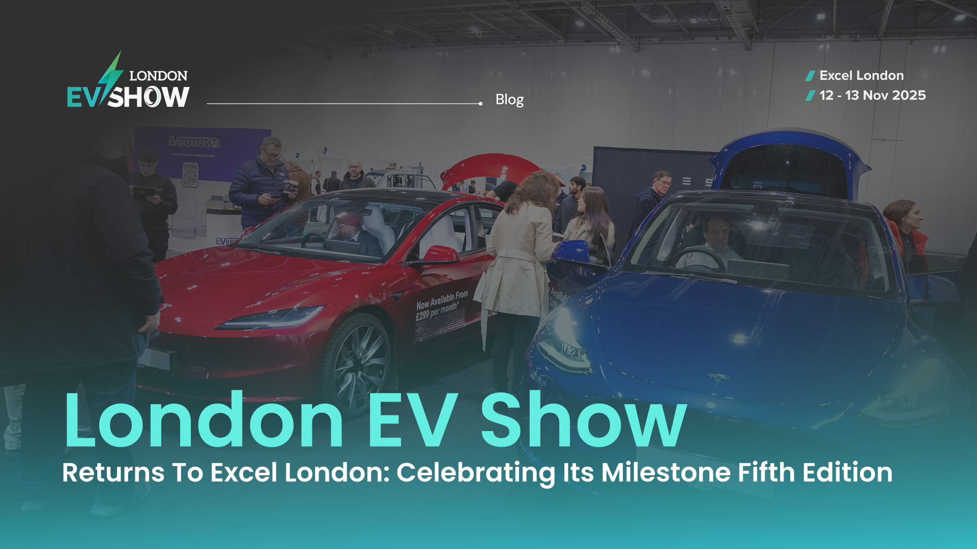 London EV Show Returns to Excel London: Celebrating Its Milestone Fifth Edition
