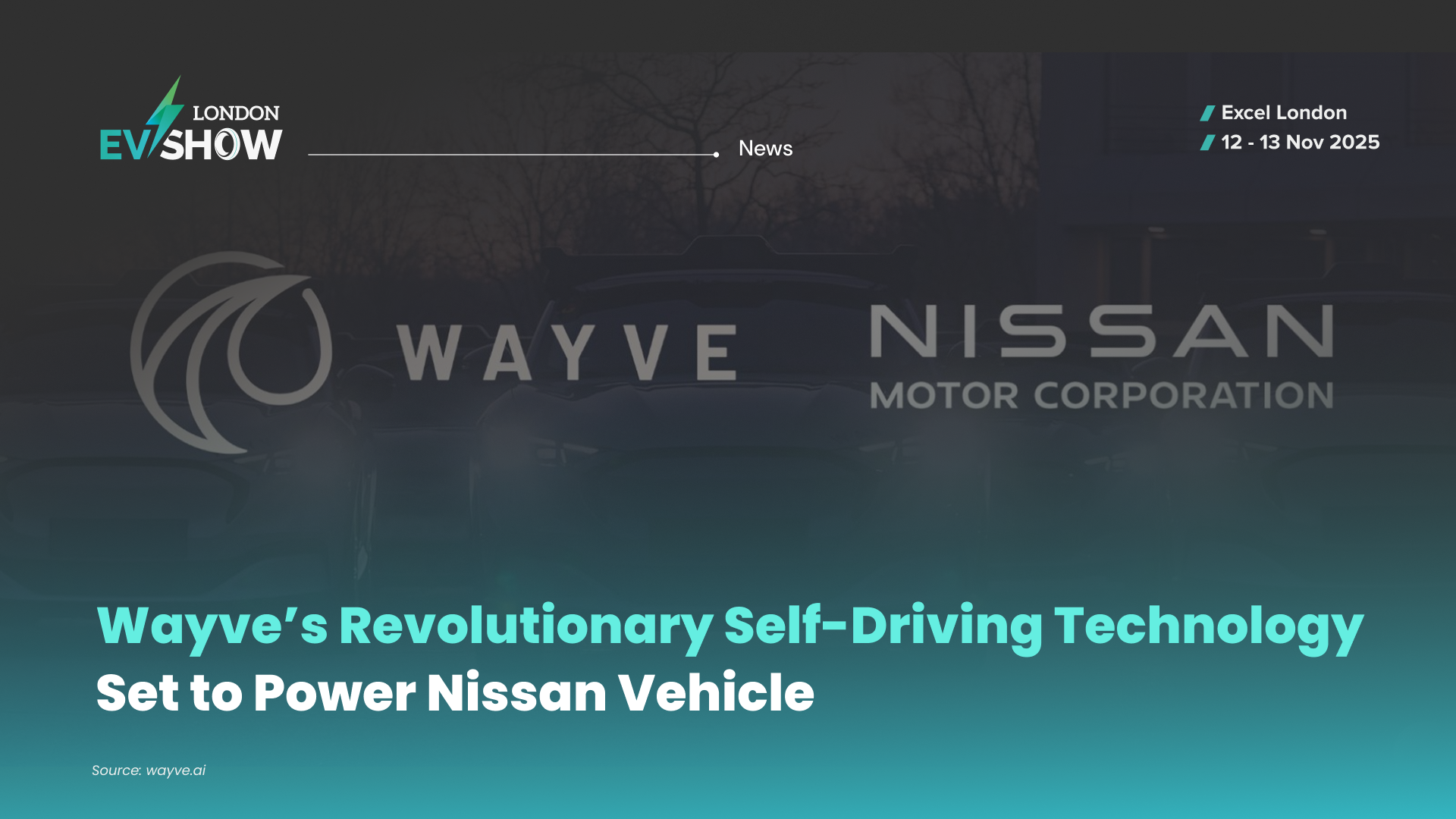 Wayve's Revolutionary Self-Driving Technology Set to Power Nissan Vehicle