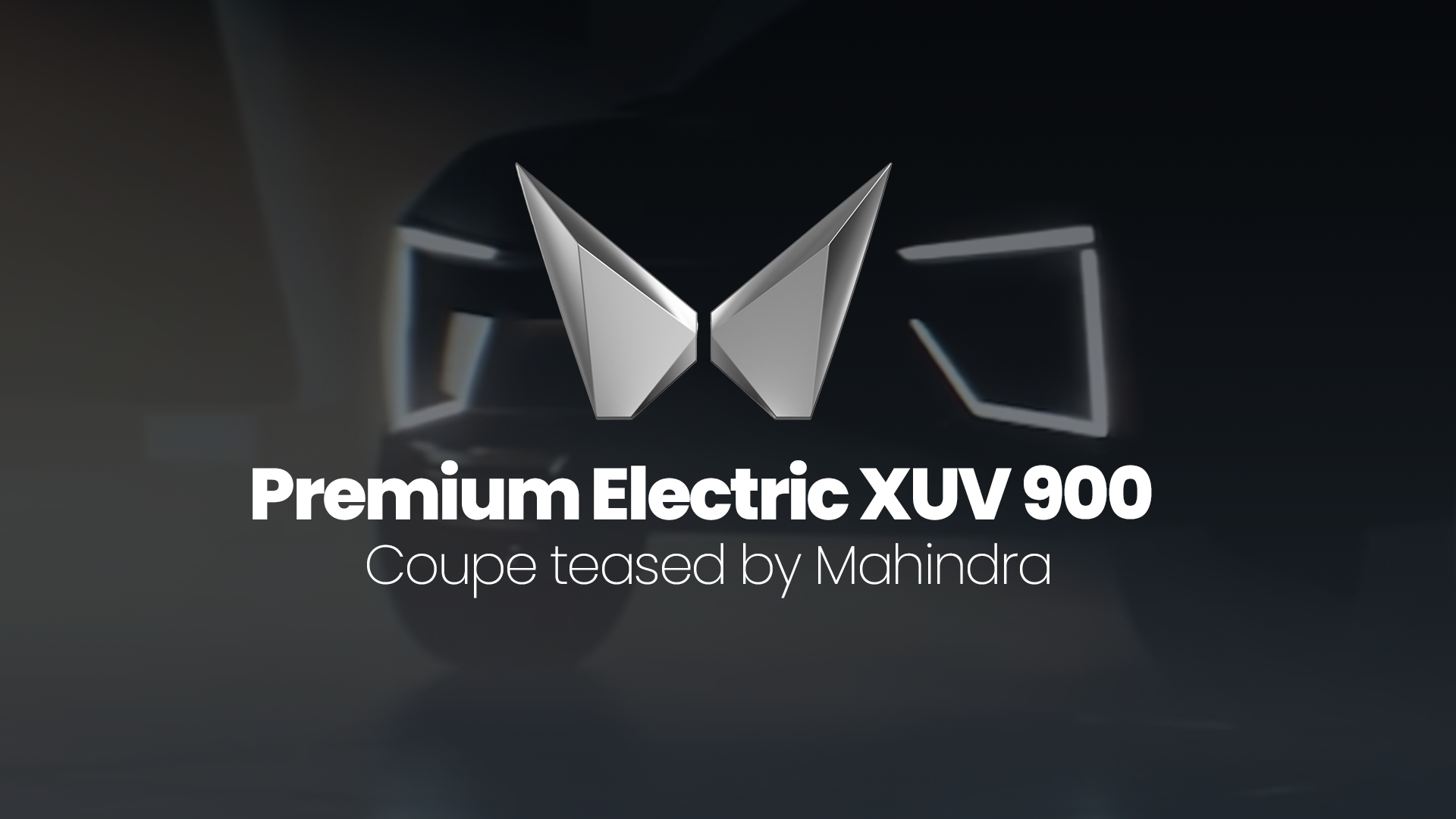 Premium Electric XUV 900 Coupe Teased By Mahindra