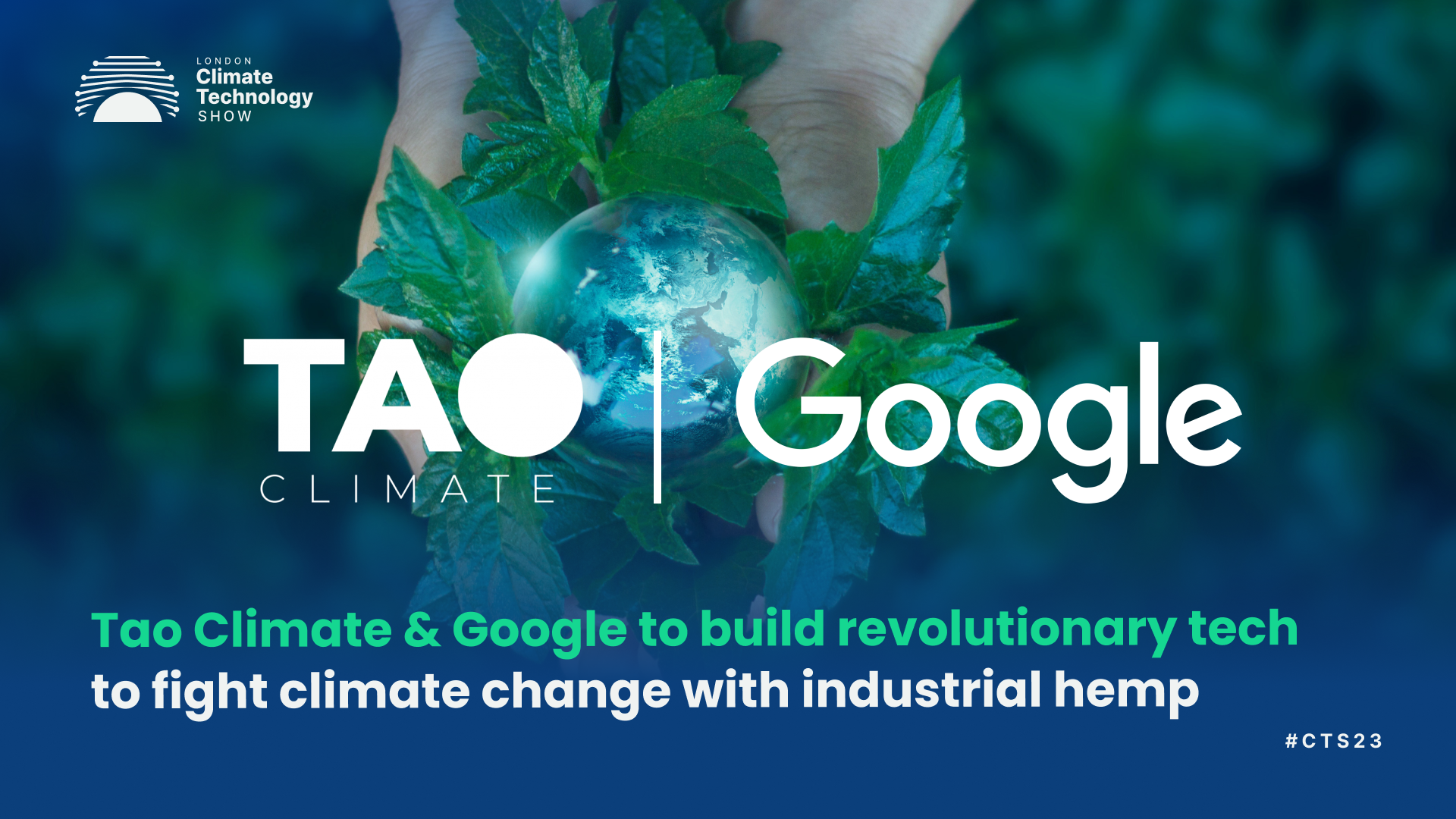 Tao Climate & Google To Foster Sustainability With Industrial Hemp