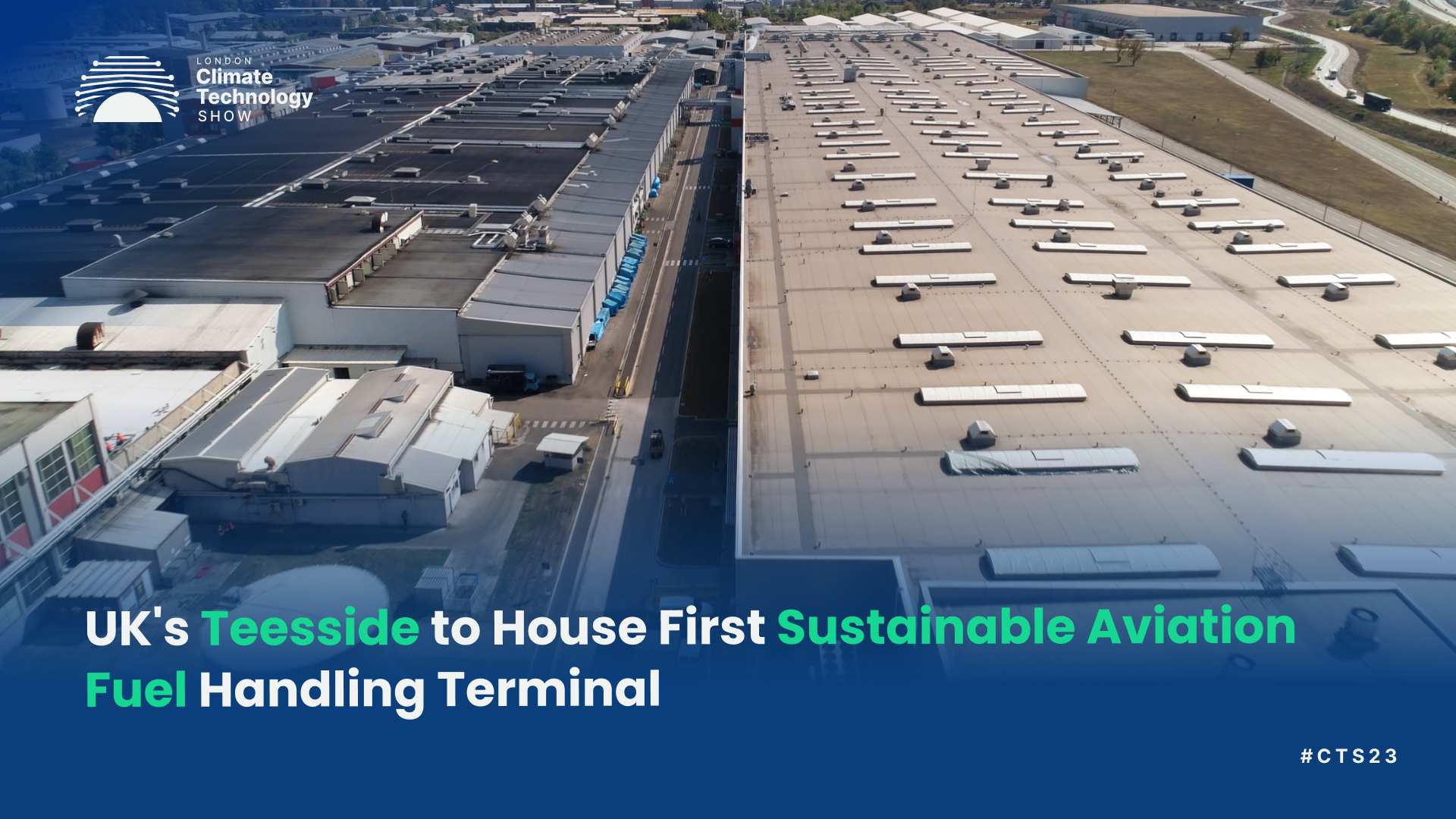 UK's Teesside to House First Sustainable Aviation Fuel Handling Terminal