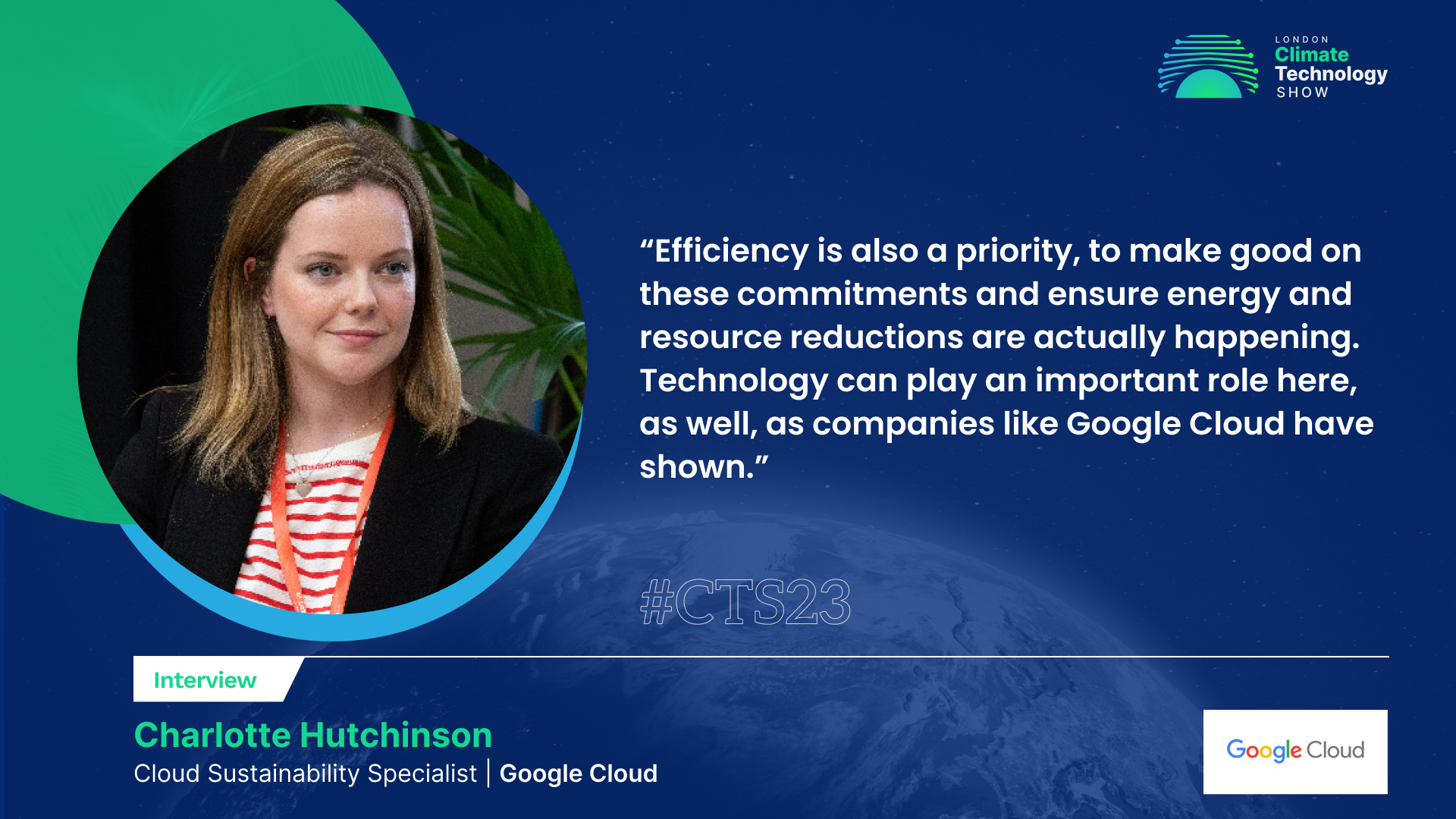 An Informative Q&A Session with Charlotte Hutchinson, Google Cloud Sustainability Specialist