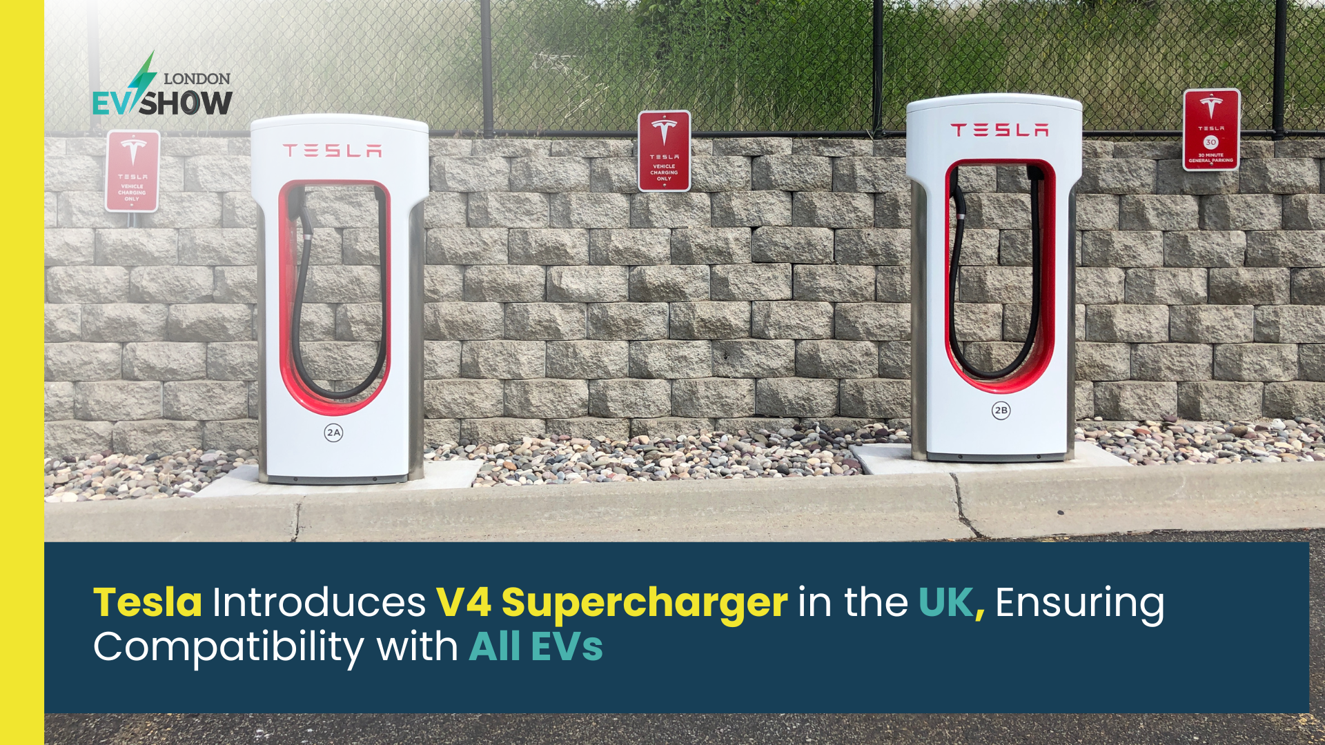 Tesla Introduces V4 Supercharger in the UK, Ensuring Compatibility with All EVs
