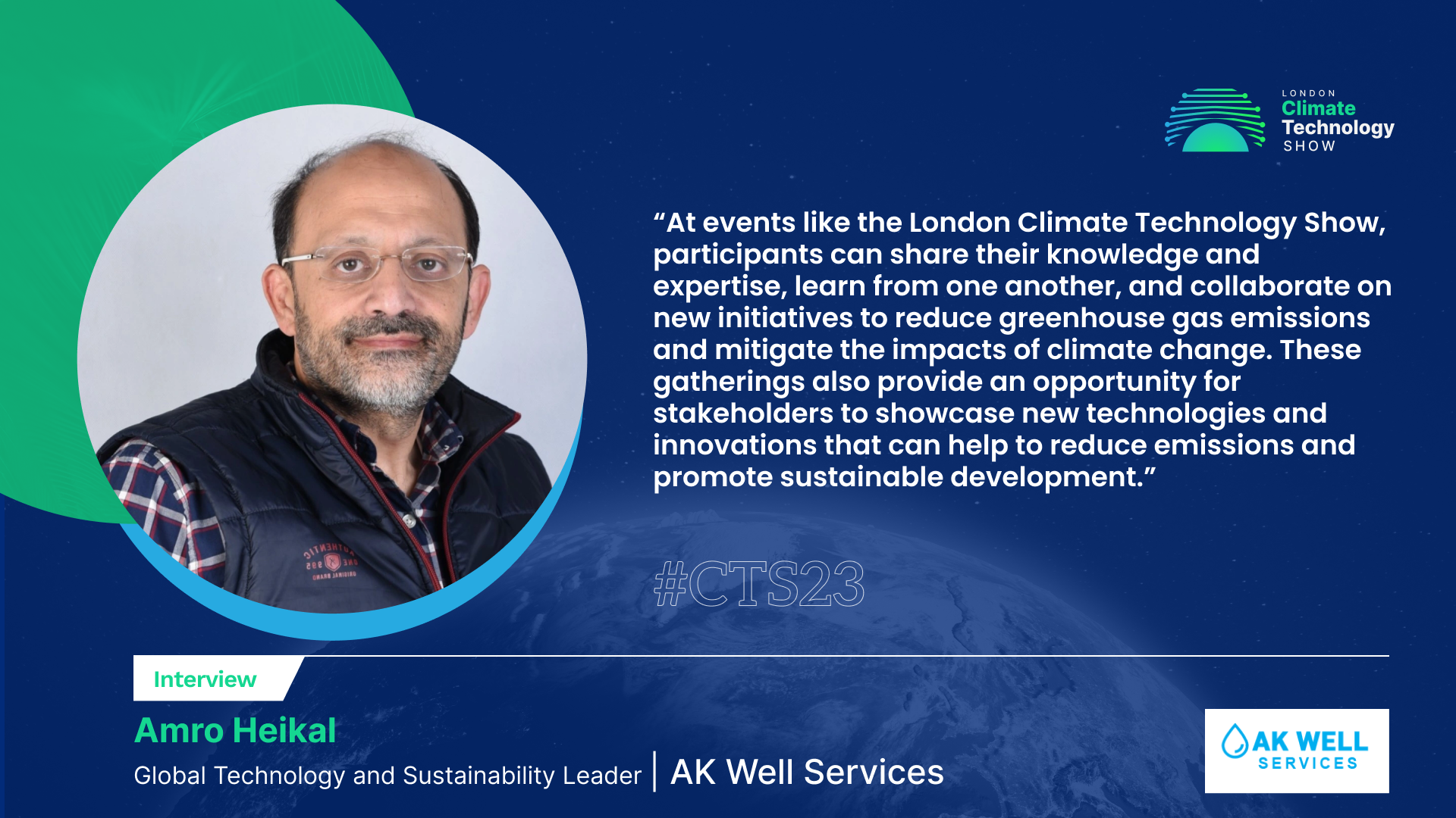 An Insightful Q&A Session with Amro Heikal, Global Technology and Sustainability Leader at AK Well Services