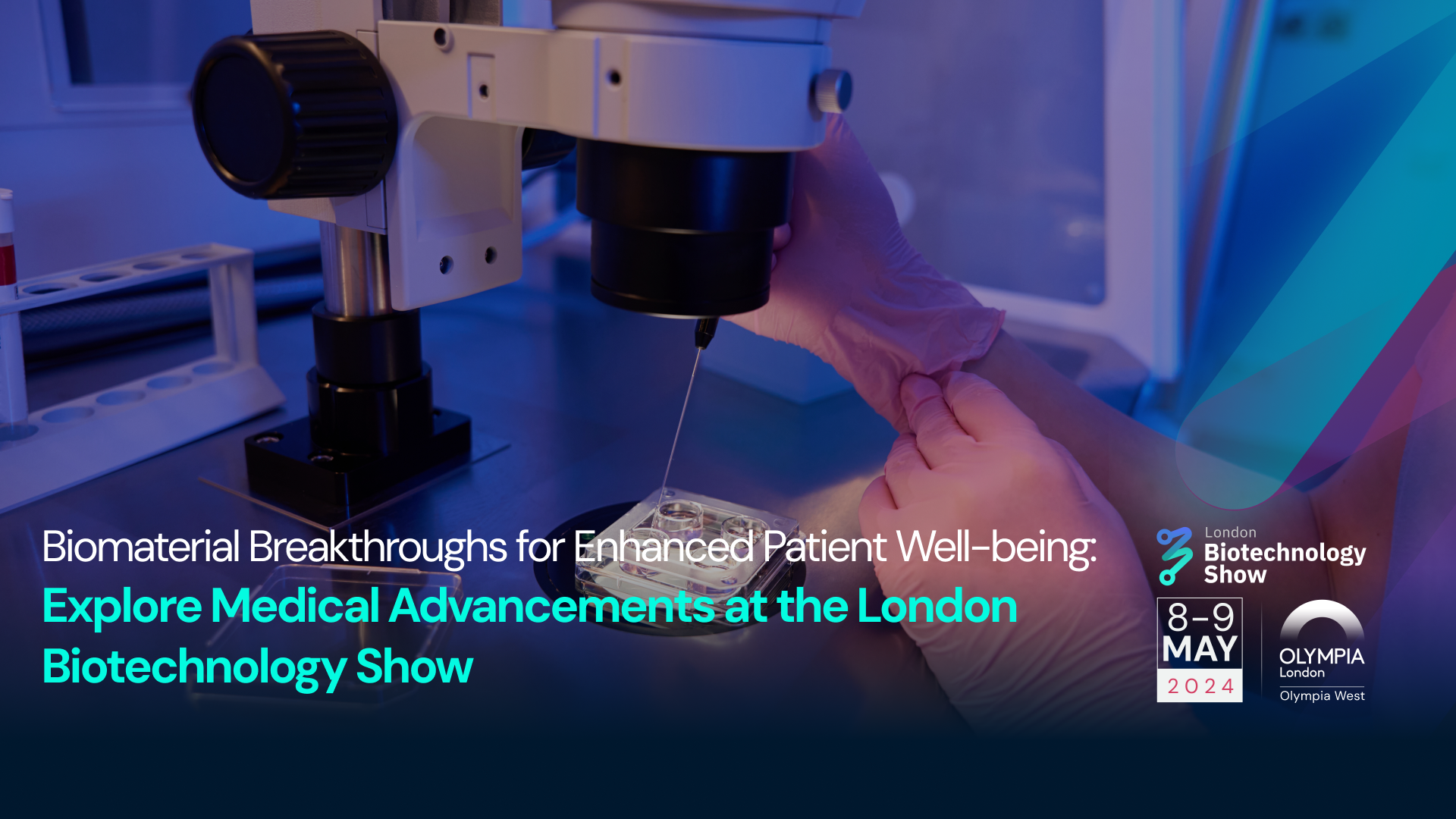Biomaterial Breakthroughs for Enhanced Patient Well-being: Explore Medical Advancements at the London Biotechnology Show