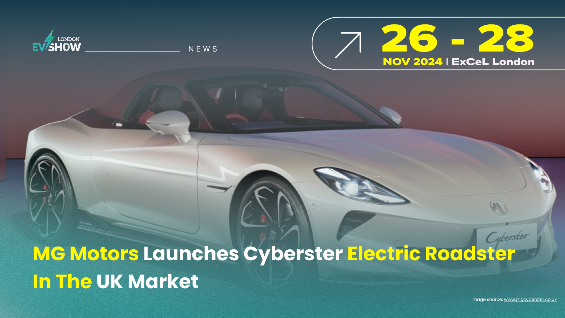 MG Motors Launches Cyberster Electric Roadster In The UK Market