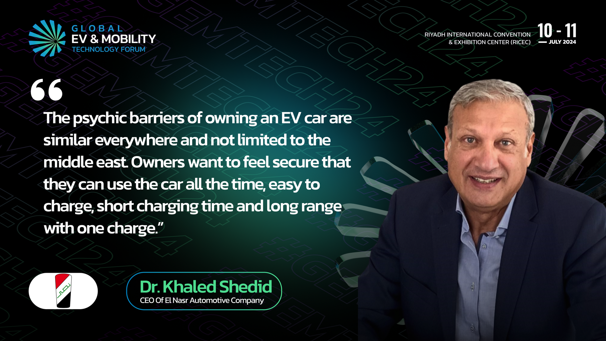 Insightful Q&A Session With Dr. Khaled Shedid, CEO of El Nasr Automotive Company