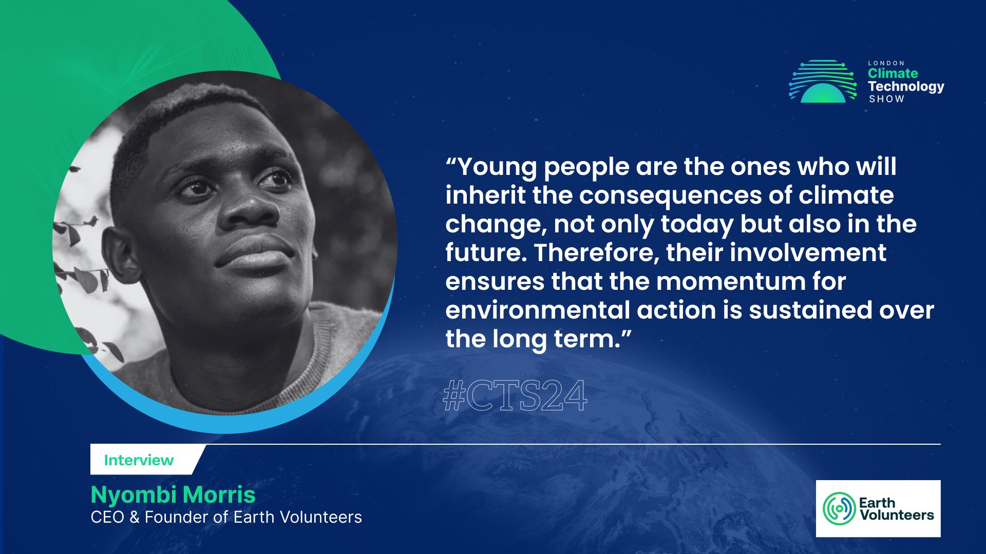 Interview with Nyombi Morris, CEO & Founder of Earth Volunteers