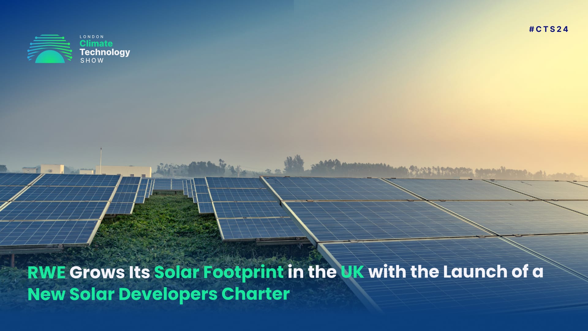 RWE Grows Its Solar Footprint in the UK with the Launch of a New Solar Developers Charter