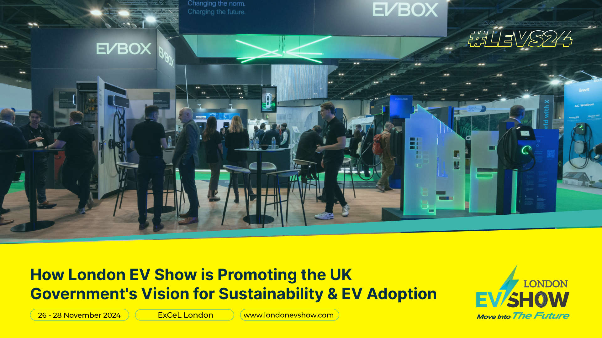 How London EV Show is Promoting the UK Government's Vision for Sustainability & EV Adoption