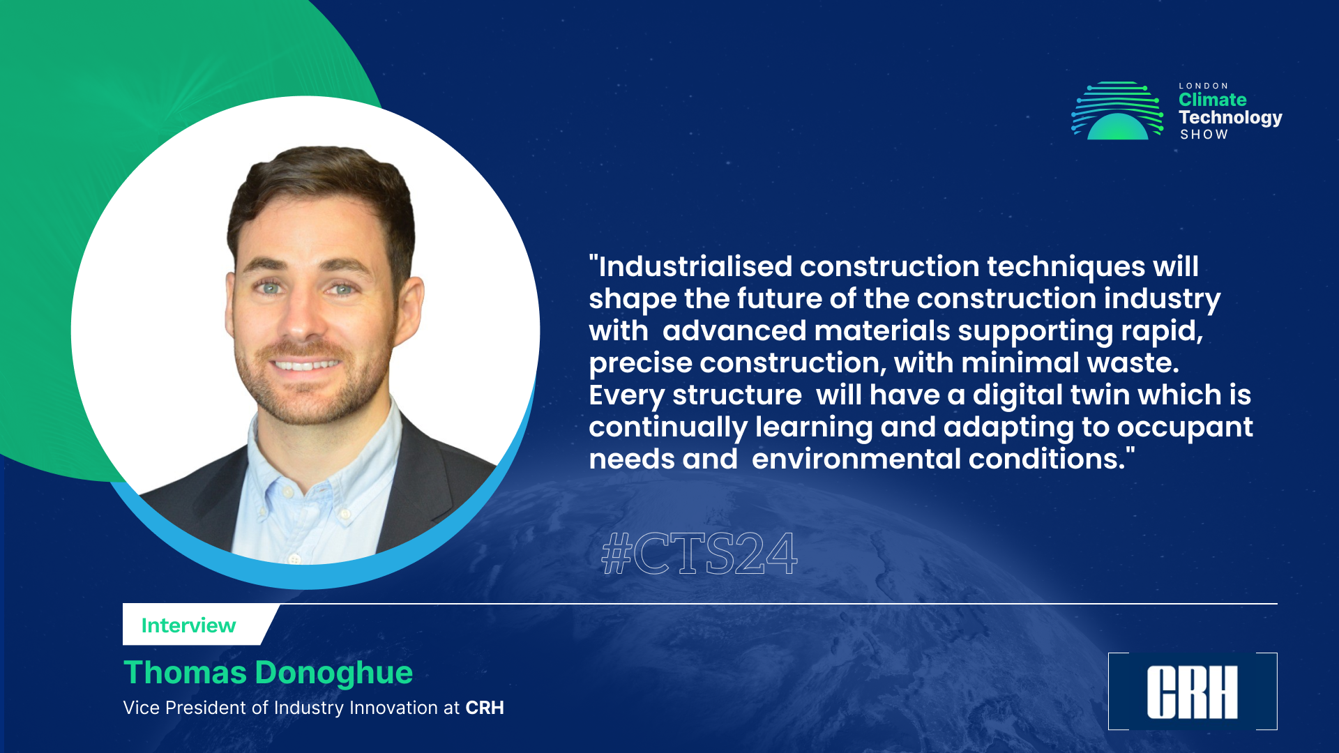 Interview with Thomas Donoghue, Vice President of Industry Innovation at CRH