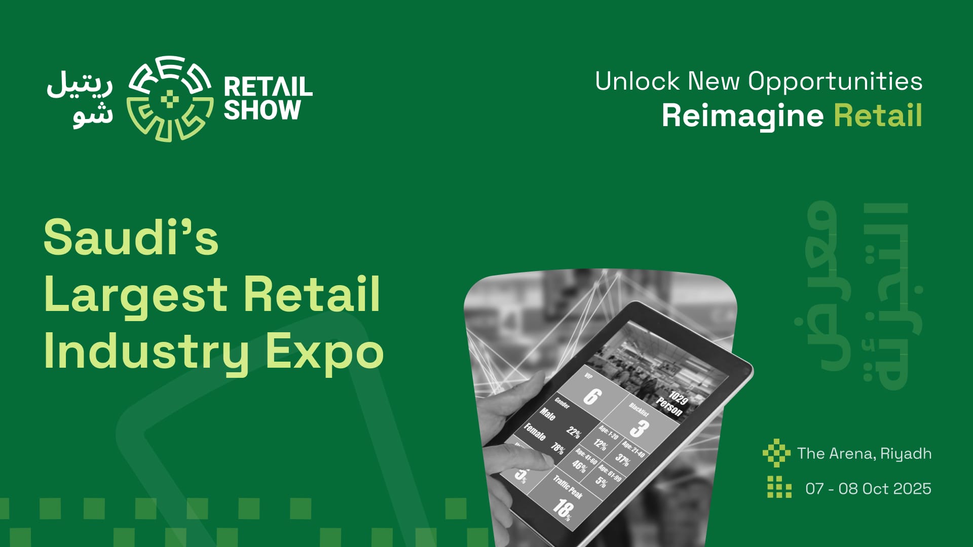 Retail Show All Set To Revolutionise Saudi’s Retail Market In 2025