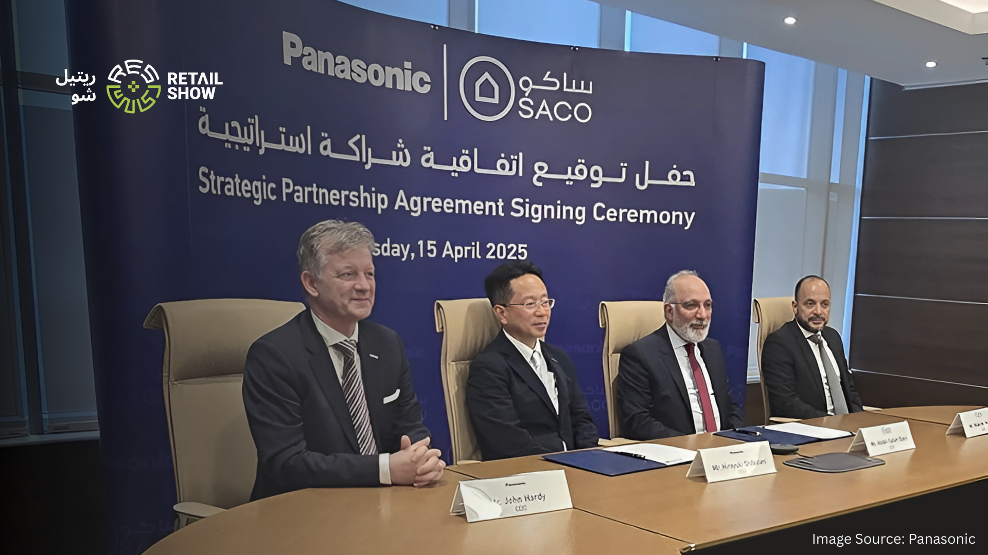 Panasonic Forms Strategic Partnership with SACO to Enhance Customer Experience in Saudi Arabia