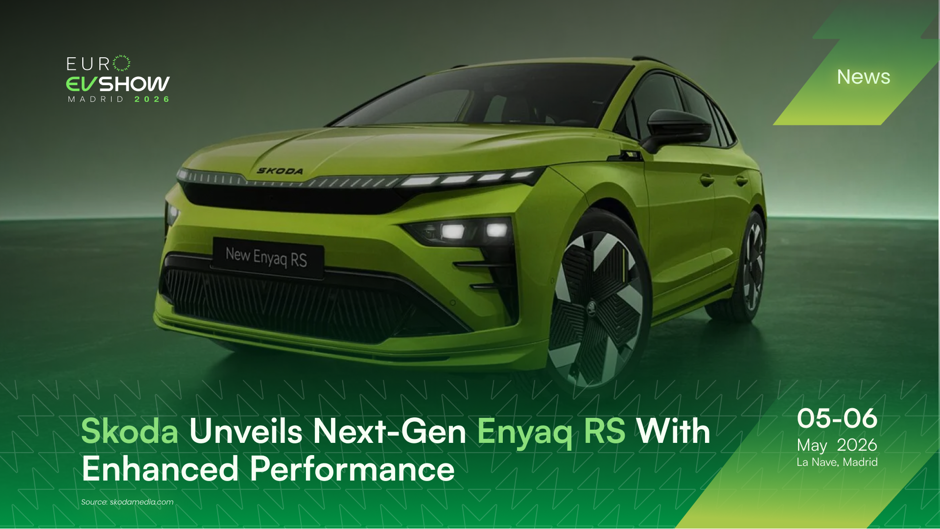 Skoda Unveils Next-Gen Enyaq RS with Enhanced Performance