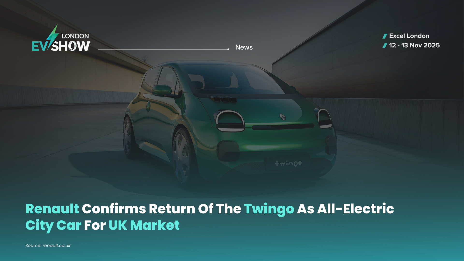 Renault Confirms Return of the Twingo as All-Electric City Car for UK Market