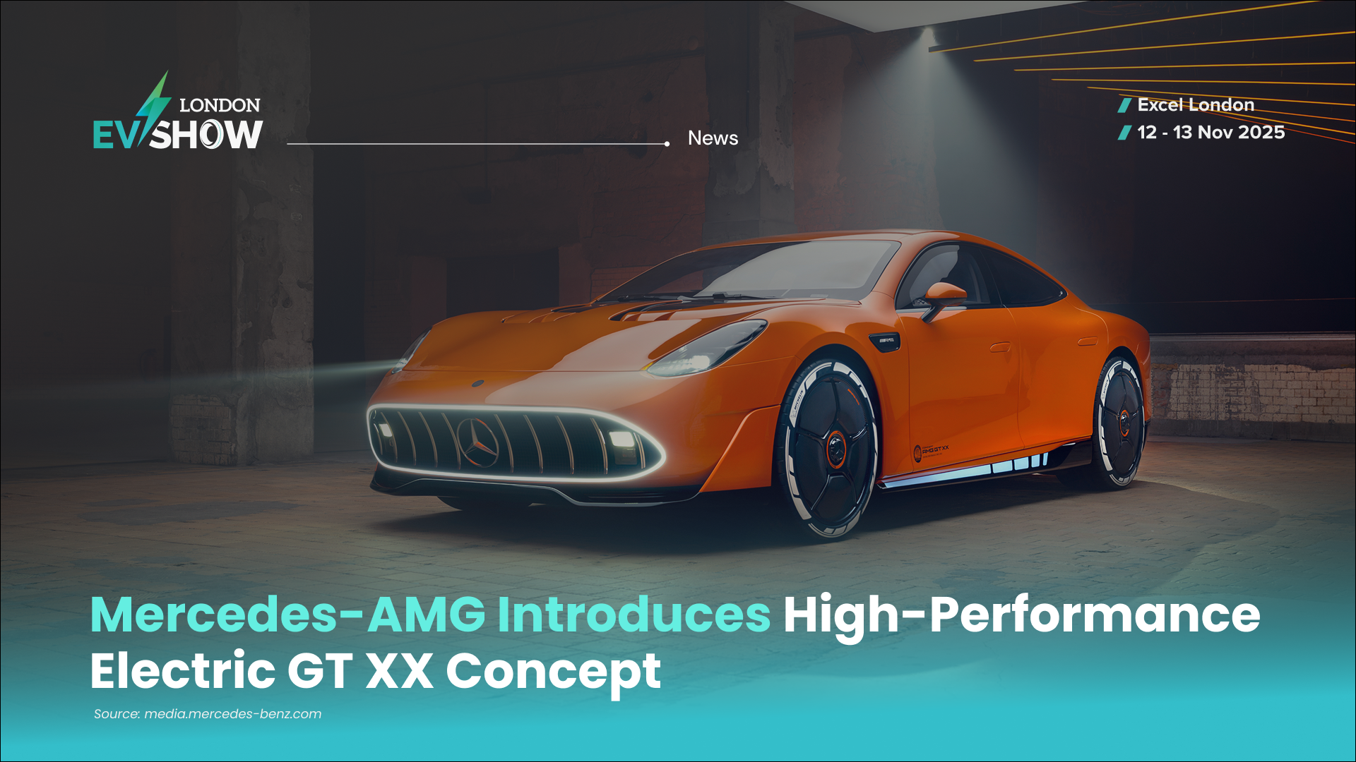 Mercedes-AMG Introduces High-Performance Electric GT XX Concept