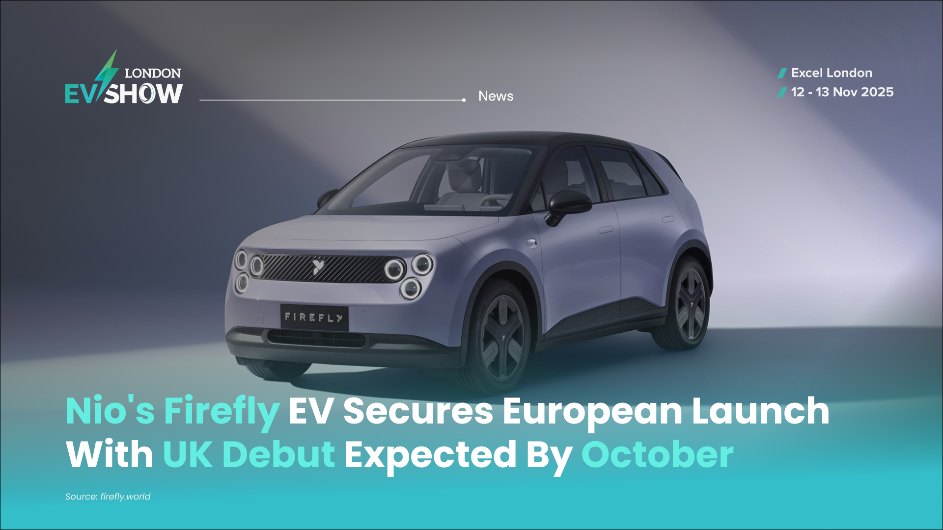 Nio's Firefly EV Secures European Launch With UK Debut Expected by October