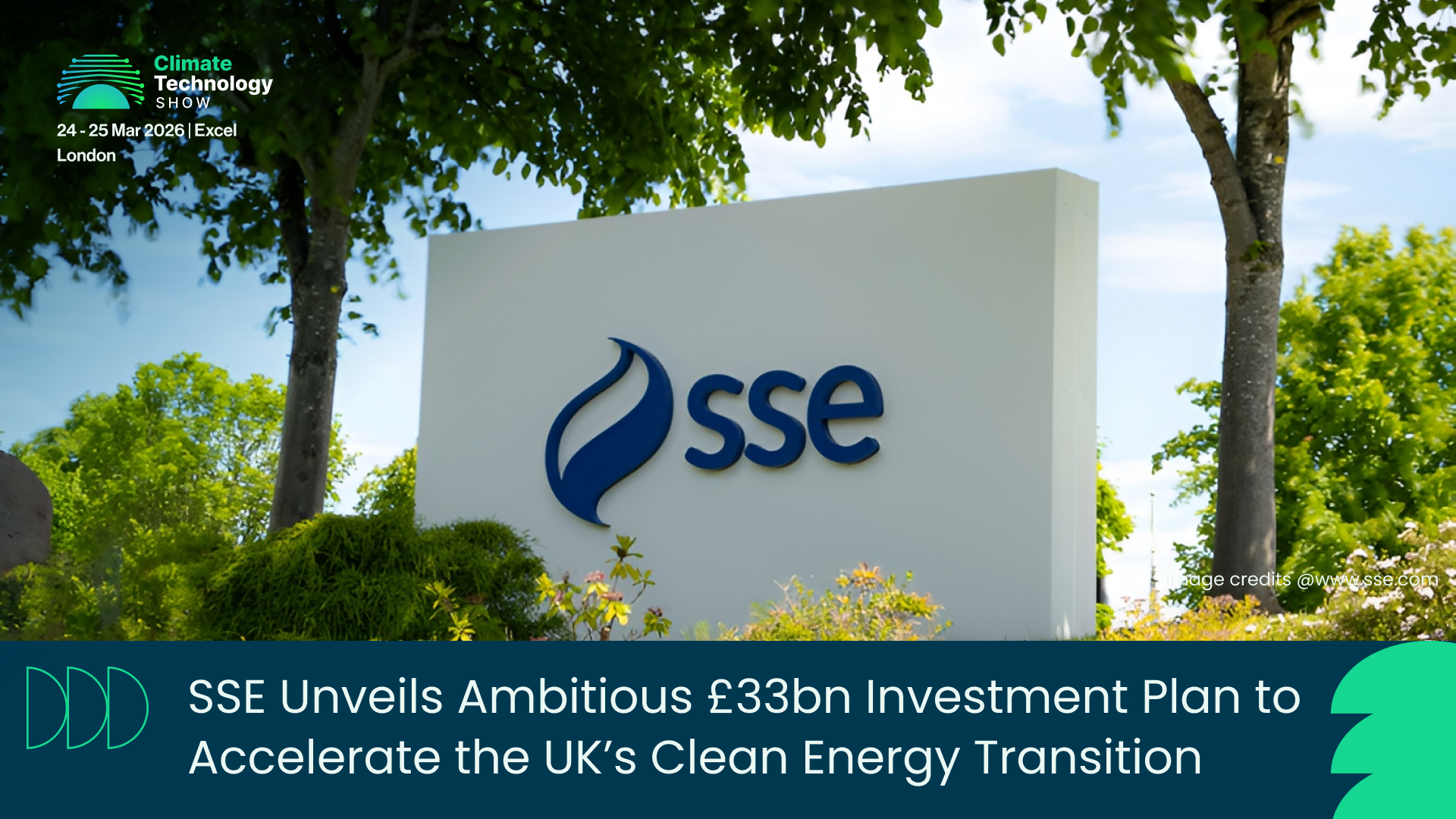 SSE Unveils Ambitious £33bn Investment Plan to Accelerate the UK’s Clean Energy Transition