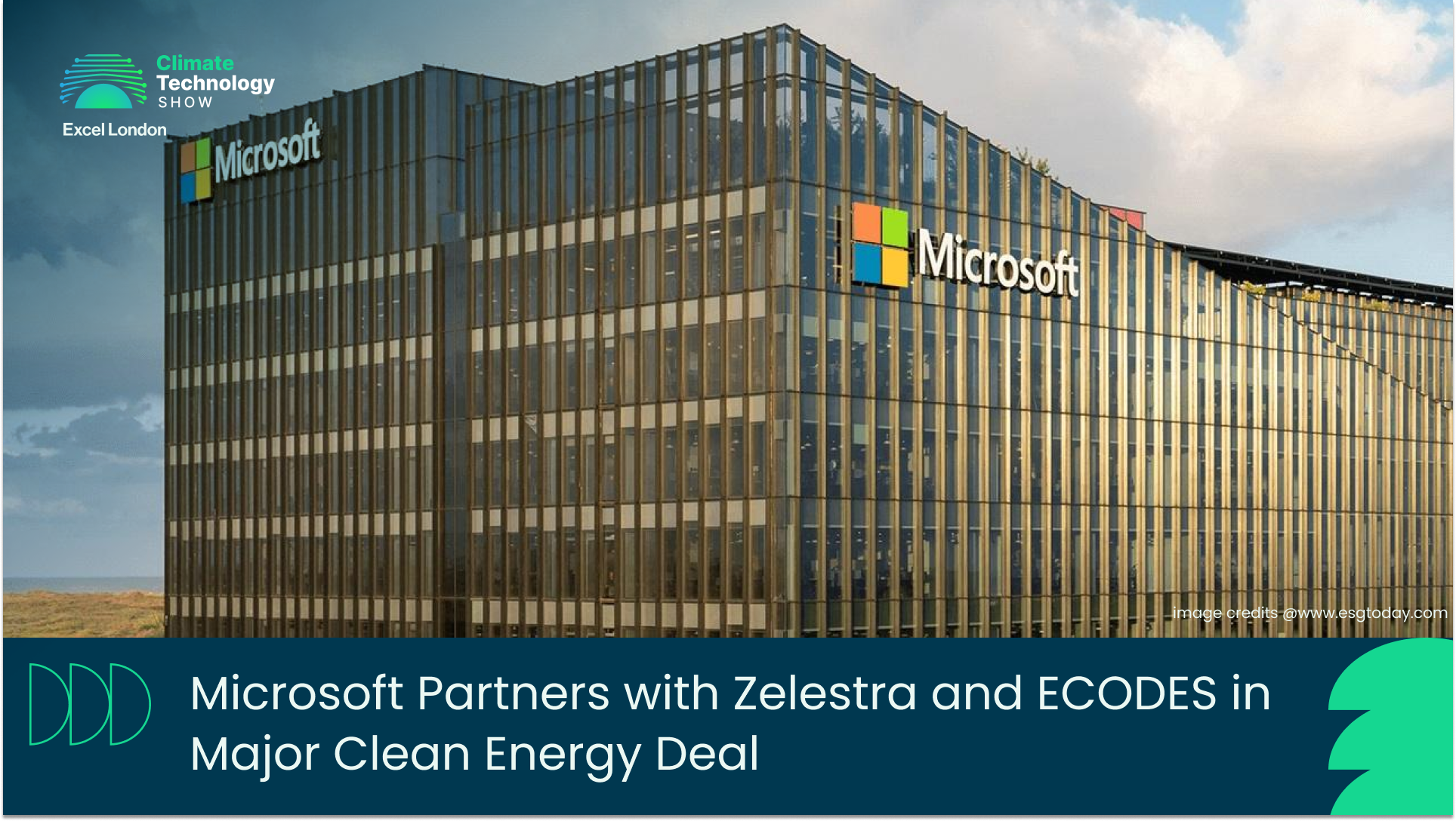 Microsoft Partners with Zelestra and ECODES in Major Clean Energy Deal