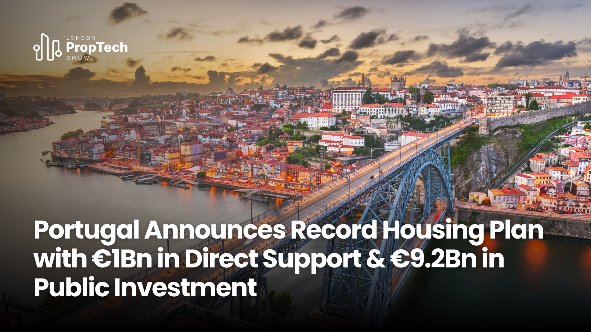 Portugal Announces Record Housing Plan with €1Bn in Direct Support & €9.2Bn in Public Investment