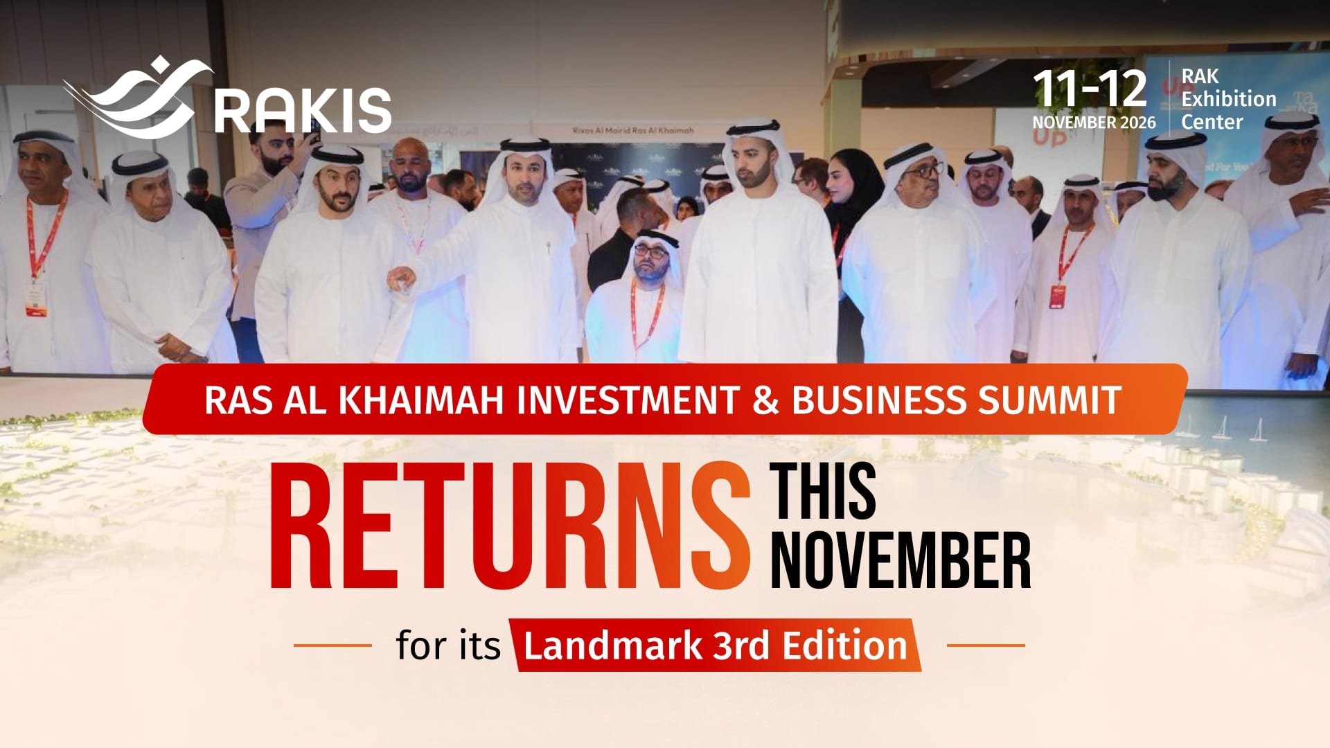 Ras Al Khaimah Investment & Business Summit Returns This November for its Landmark 3rd Edition