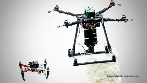 Researchers Develop 3D Printing Drones Capable To Build & Repair In-flight.