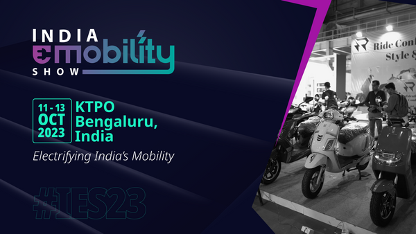 India eMobility Show to Make a Grand Comeback with its 2nd Edition at KTPO Bengaluru from 11th - 13th October
