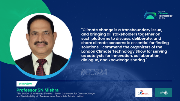 Thought-provoking Session with Professor SN Mishra, TERI School of Advanced Studies |  Senior Consultant for Climate Change and Sustainability at LEA Associates South Asia Private Limited