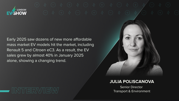 Insightful Q/A with Julia Poliscanova, Senior Director, Electric Vehicles & Batteries at Transport & Environment