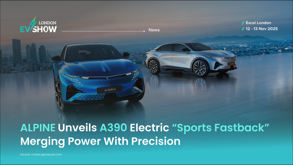 Alpine Unveils A390 Electric “Sports Fastback” Merging Power with Precision
