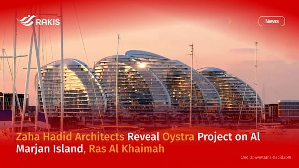 Zaha Hadid Architects Reveal Oystra Project on Al Marjan Island, Ras Al Khaimah