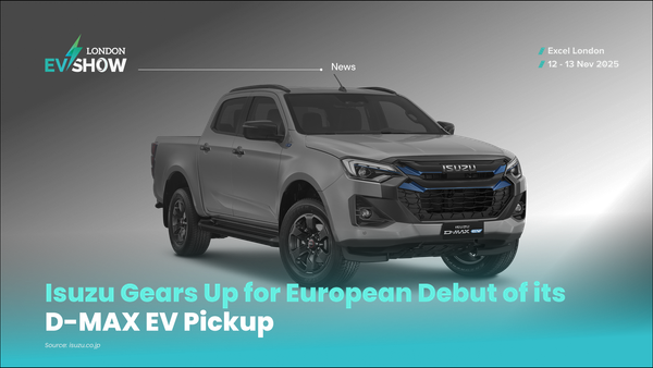 Isuzu Gears Up for European Debut of Its D-MAX EV Pickup