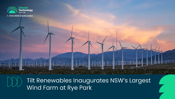 Tilt Renewables Inaugurates NSW’s Largest Wind Farm at Rye Park