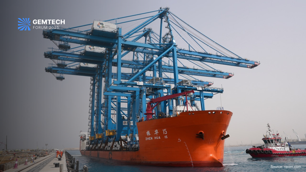NEOM Port Advances Global Trade with Smart Cranes & 2026 Terminal 1 Launch
