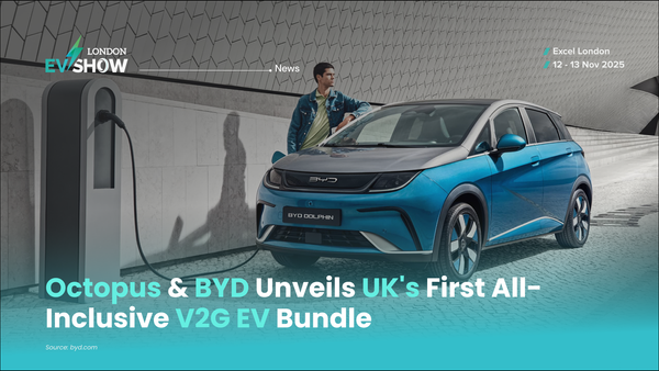 Octopus & BYD Unveils UK's First All-Inclusive V2G EV Bundle