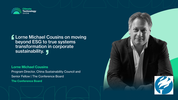 Engaging and thoughtful Q/A with Lorne Michael Cousins, Senior Fellow at The Conference Board’s China Center and Program Director for its China Sustainability Leaders Council