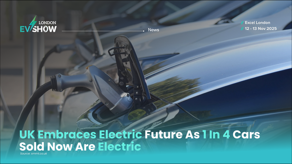 UK Embraces Electric Future as 1 in 4 Cars Sold Now Are Electric