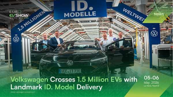 Volkswagen Crosses 1.5 Million EVs with Landmark ID. Model Delivery