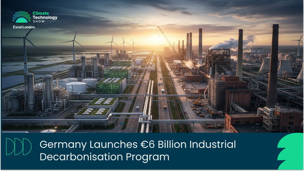 Germany Launches €6 Billion Industrial Decarbonisation Program