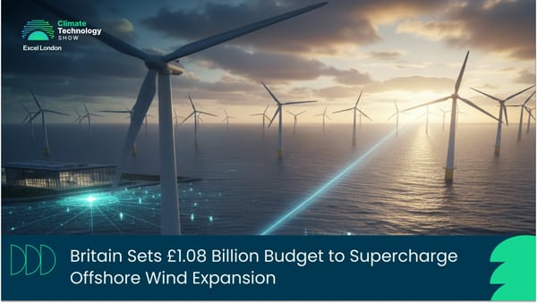 Britain Sets £1.08 Billion Budget to Supercharge Offshore Wind Expansion
