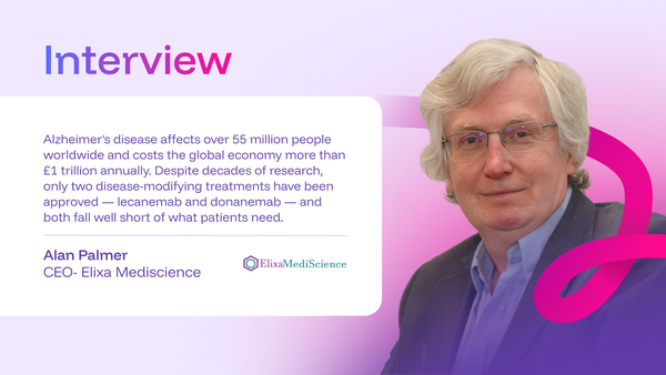 Rethinking Neurodegenerative Disease Treatment: A Conversation with Alan Palmer, CEO of Elixa Mediscience